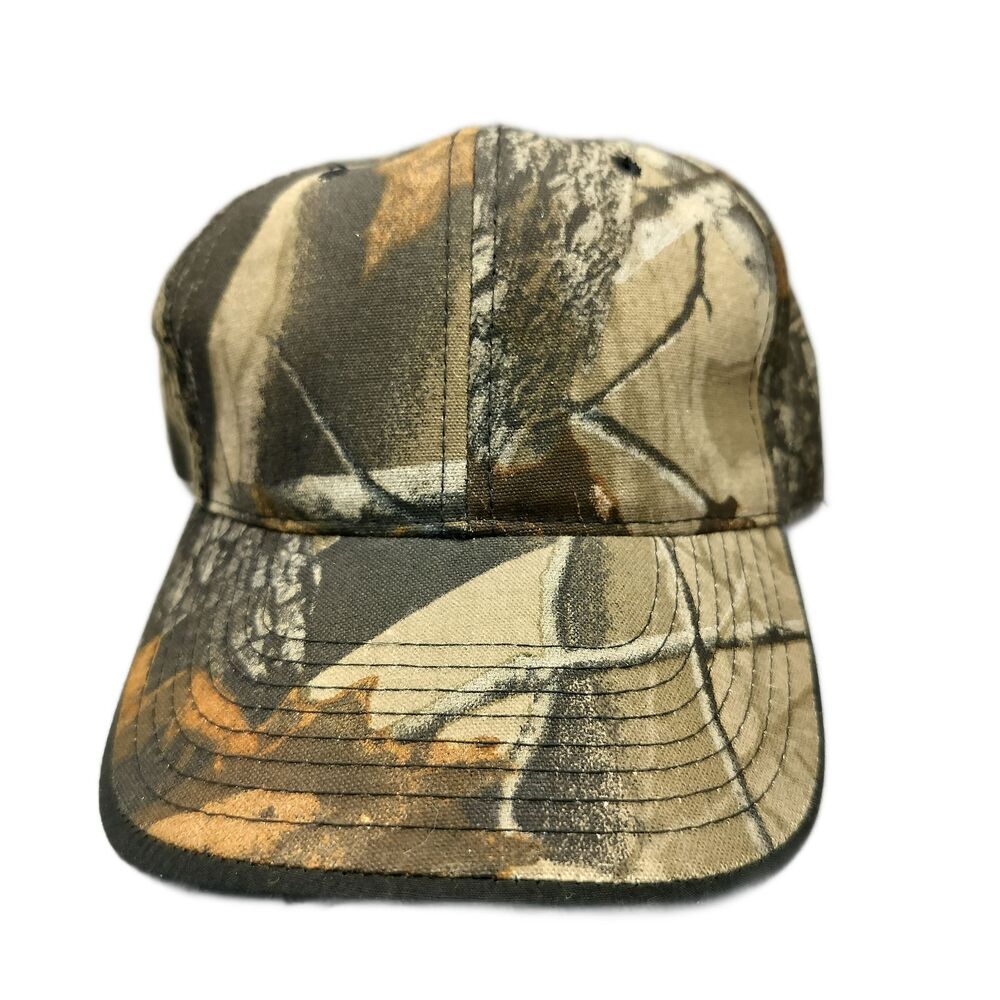 Signatures Men's Camouflage Baseball Cap RealTree Style Snapback Hat Hunting